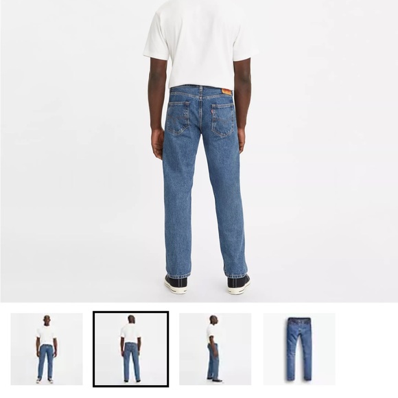 Mens levi 505 jeans - Picture 2 of 6